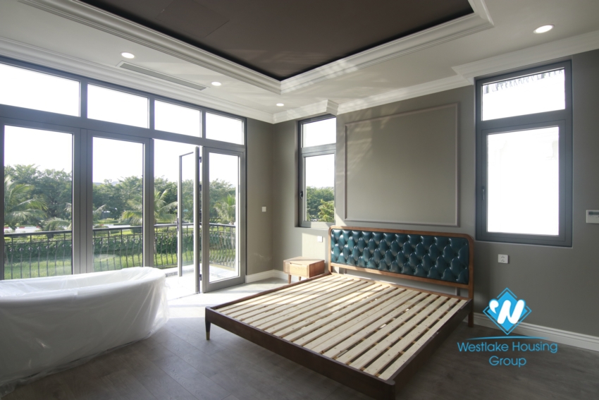 Brand new villa for rent in Vinhome Harmony.